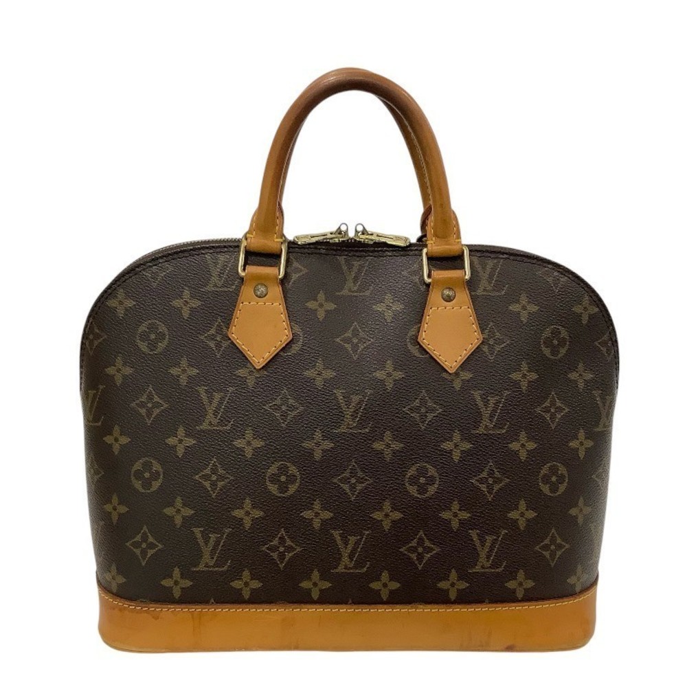 Louis Vuitton Monogram Alma Handbag with Padlock